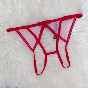 NWT Victoria’s Secret Crotchless backless panties